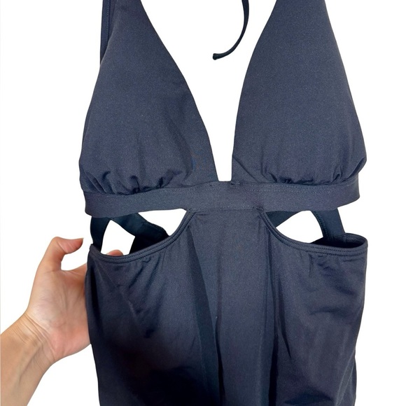 Anthropologie Seafolly Active Halter Cutout One-Piece Bathing Suit AU14/US10 - Picture 9 of 15